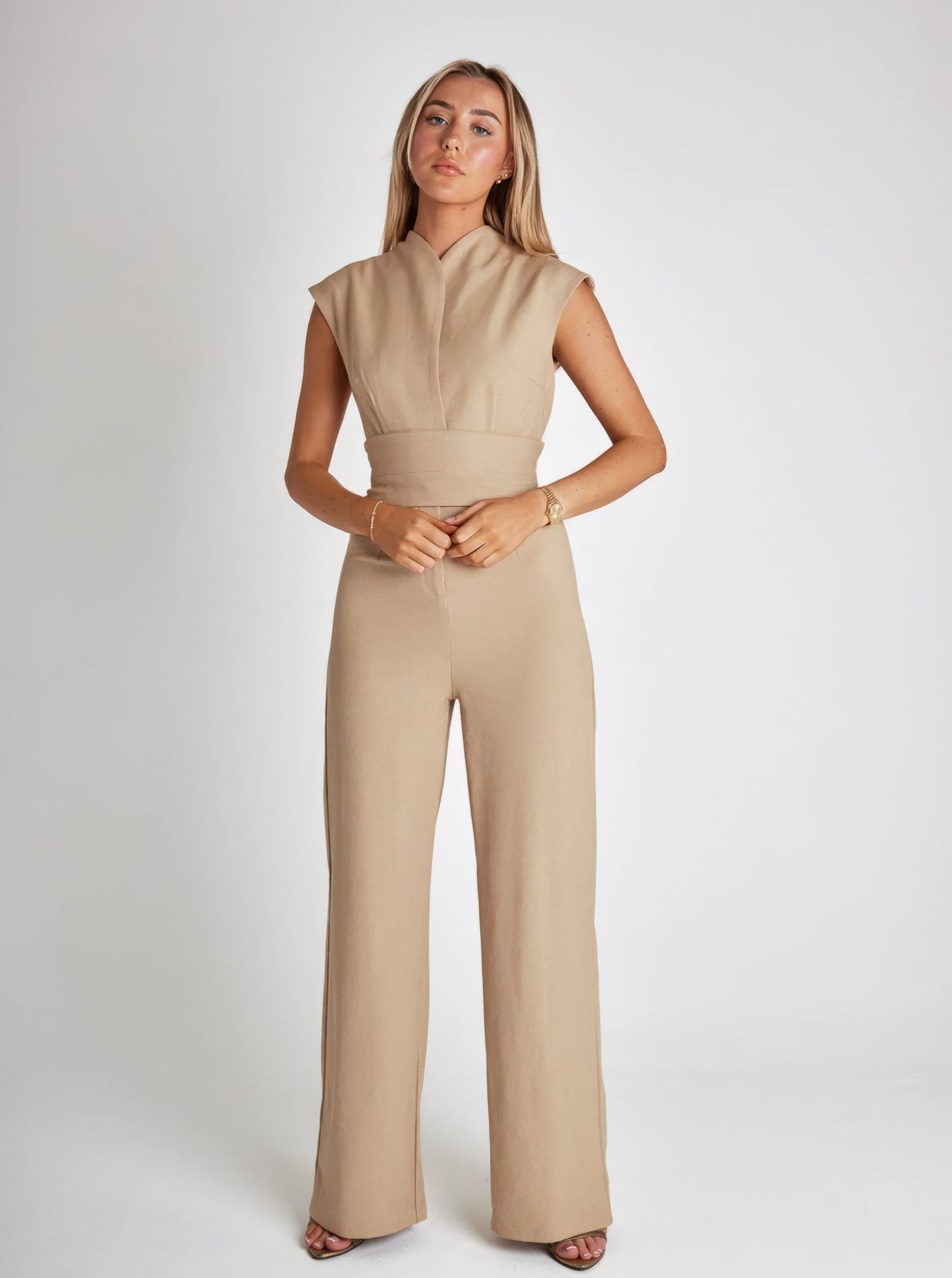 JUMPSUIT ZONDER MOUWEN
