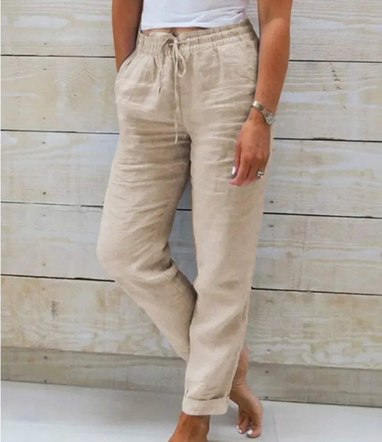 UNISEKS LINNEN BROEK